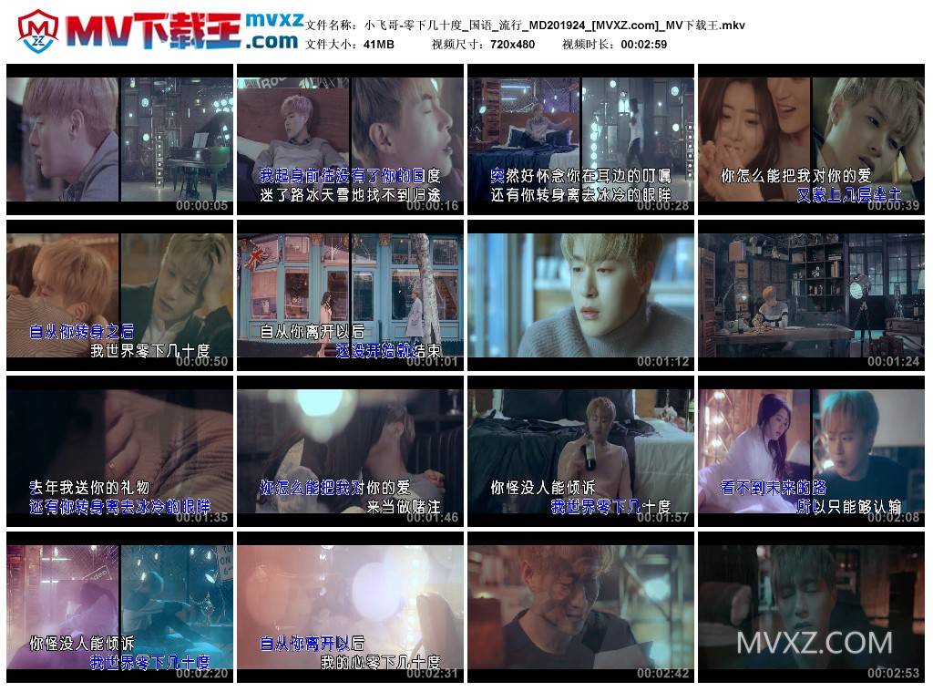 小飞哥-零下几十度_国语_流行_MD201924